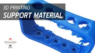 3D Printing Support Material Removal  - 3D Print Support Settings