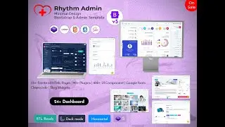 Rhythm  Admin  - Hospital Dashboard Ui Framework With Bootstrap 5 Admin Template