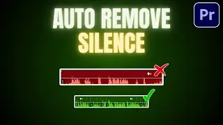 How to Automatically Remove Silence and Pauses From Audio in Premiere Pro (UPDATED)