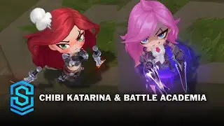 Chibi Katarina & Chibi Battle Academia Katarina | Teamfight Tactics