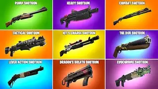 Evolution of All Fortnite Shotguns (Season 1 - Season 22)