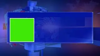 Green Screen Graphics | News INFO window with Picture | HD 1080P