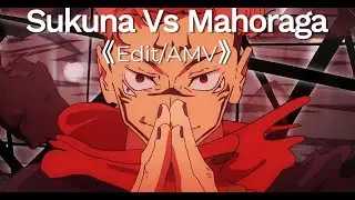 Sukuna Vs Mahoraga 《Edit/AMV》Sonne- Ramstein (No music cut)