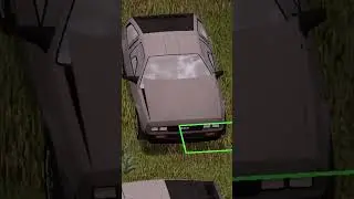 Fully Armored DMG DoLorean Short Vehicle Short Project Zomboid Mod Showcase