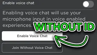 Roblox gave EVERYONE voice chat... (without ID)