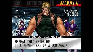 The King of Fighters 98 Ultimate Match (PS4) Arcade Play - Rugal Team