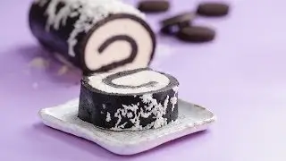 Make Your Cookie Dreams Come True! Oreo Cookie Cake Roll Recipe.