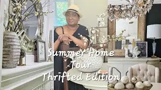 Summer Home Tour | Decorator Tips And Ideas On A Budget | Thrift Edition