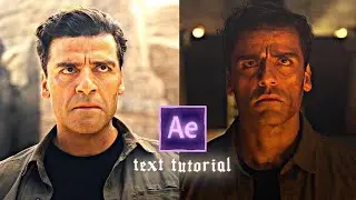 tiktok text tutorial ; after effects (preset in desc.)