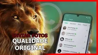 Como ENVIAR FOTOS E VÍDEOS COM QUALIDADE MÁXIMA no WHATSAPP | NOVA FUNÇÃO OFICIAL!