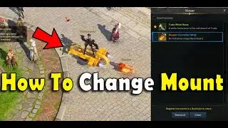 How to change mount in Lost Ark