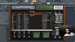 Making a Beat with SynthMaster Player - FL Studio 20