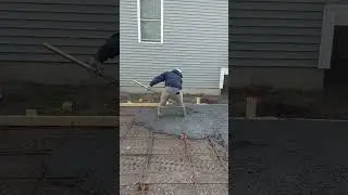 How to Use a Concrete Rake