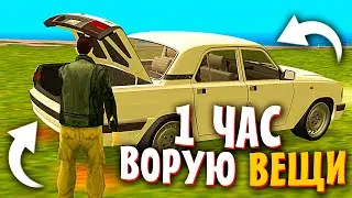 1 ЧАС ВОРУЮ ВЕЩИ ИЗ БАГАЖНИКОВ на ARIZONA RP в GTA SAMP
