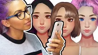 MAKING YOUTUBERS ON LIVE PORTRAIT MAKER!