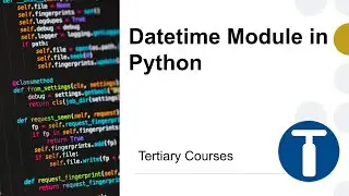 Datetime Module in Python