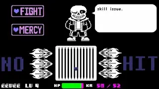 TS!UNDERSWAP - Evacuation Sans No hit (Both Endings)