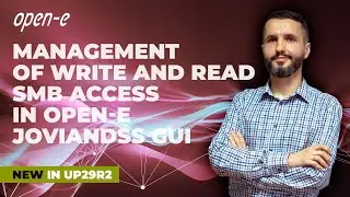 Tutorial: Manage User Access For Reading and Writing Data in Open-E JovianDSS