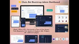 Chat Bot - Responsive Bootstrap 5 Admin Template