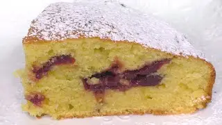 Нереально вкусный пирог за 5 минут + время на выпечку ВКУСНЫЙ И ПРОСТОЙ ПИРОГ С ВИШНЕЙ