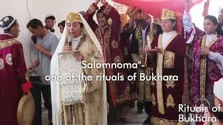 САЛОМНОМА-один из свадебных  ритуалов Бухарцев./"Salomnoma"-one of the rituals of Bukhara