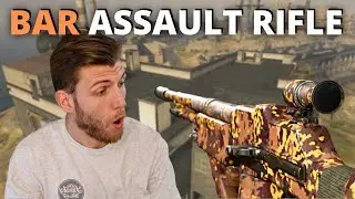 Using the BAR Assault Rifle On Rebirth Island! - |Best BAR Class| (Call Of Duty - Warzone)
