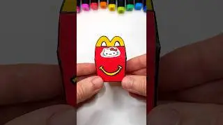 DIY Hello Kitty McDonald’s Happy Meal | Paper Craft Ideas 