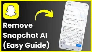 How To Remove AI On Snapchat !!