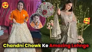 Chandni Chowk Ke Cheap and Amazing Lehnge 😍 | Deepika Arya