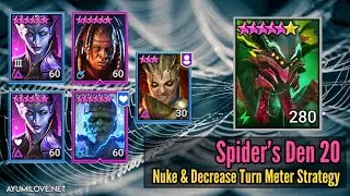 Spider 20 Speed Run Team Guide (Coldheart & Renegade) | Raid Shadow Legends