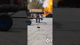 Pulse jet go kart 50 lb engine thrust.Реактивный картинг ,двигатель ПуВРД 20 кгс .