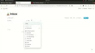 Using Notion Web Clipper with Databases 1