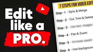 How I edit my videos (Note : Please read the description) | How to edit YouTube videos for beginners