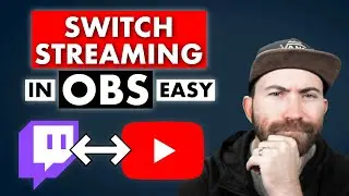 How to Switch Streaming from YouTube to Twitch in OBS (OBS Profiles)