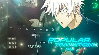 Popular Tiktok Transitions Edit - Tutorial Part 1