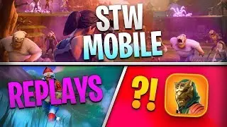 Fortnite Mobile News | STW Mobile, Replay Mode, New App Logo, AND MORE!