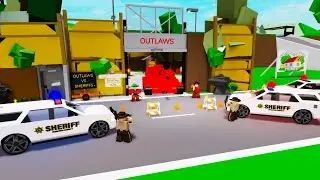 OUTLAW VS SHERIFF IN BROOKHAVEN RP!