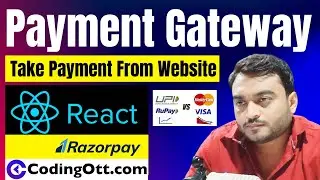 Razorpay Payment Gateway Integration ReactJs NextJs NodeJs Express in Hindi Webhook Payment