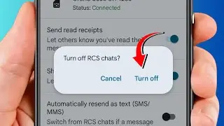 How to Turn ON RCS Messaging on Your Android Phone / How to Disable RCS Chat on Android