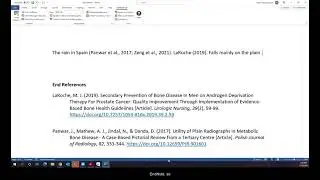 EndNote Essentials - Part C: Working with Word