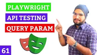 Playwright API Testing #61 Query Parameters in Playwright