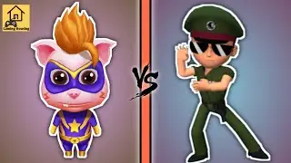 Pet Runner Vs Little Singham Gameplay | Best Running Games | Gaming Housing