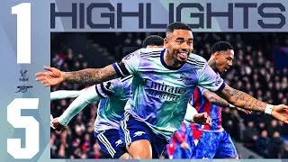 BIG WIN! | HIGHLIGHTS | Crystal Palace vs Arsenal (1-5) | Jesus x2, Havertz, Martinelli, Rice | PL