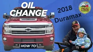 2018 Chevrolet with 6.6 liter Duramax | Oil Change