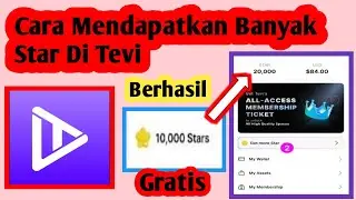 Cara Mendapatkan Star Di Tevi | Cara Melihat Live Di Tevi