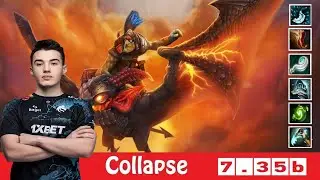 [DOTA 2] TSpirit.Collapse the BATRIDER [OFFLANE] [7.35b] [2]