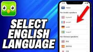 How To Select English Language in Duolingo App (2024) - Easy Fix