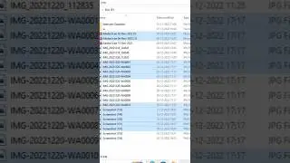 how to select multiple files in laptop without mouse