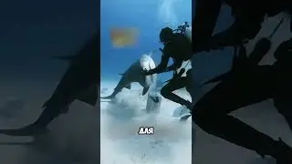 Акула отблагодарила спасителя 