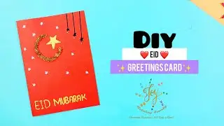 Eid Greeting Card - Easy DIY Craft